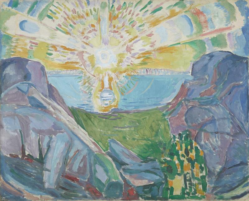 Edvard Munch, Die Sonne, 1910-13