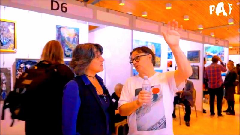 Screenshot impressions Video "Parallax Art Fair in London 2023"