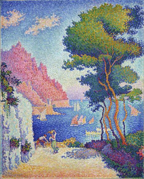 Paul Signac, Capo di Noli, 1898, Öl auf Leinwand, Wallraf-Richartz-Museum & Fondation Corboud, Foto: RBA Köln