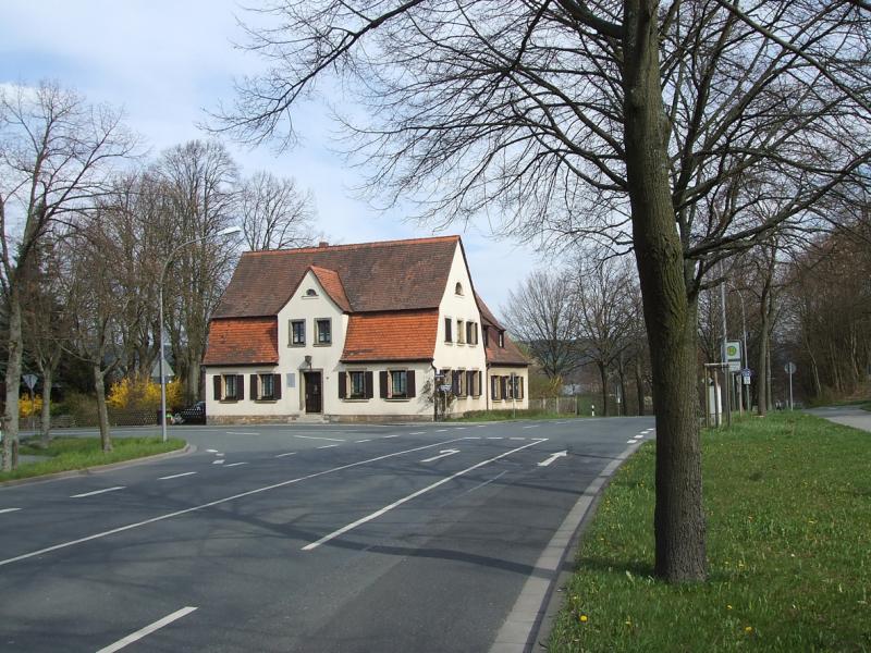 Jean-Paul-Haus, auch Rollwenzelei genannt, in Bayreuth * Foto: Werner Fiederer