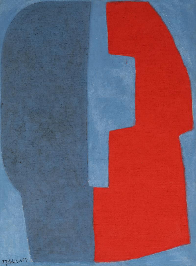 Serge Poliakoff (1900 – 1969) Composition abstraite | 1968 | Öl auf Leinwand | 130 x 97 cm Taxe: € 120.000 – 180.000