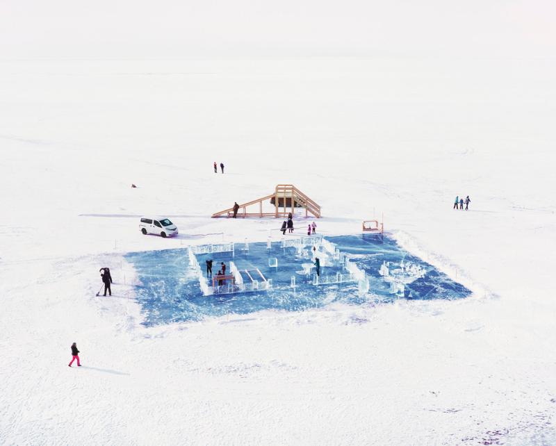 Ivan Murzin_The circle of ice life. Rink_2022_40x50_Courtesy of the gallery