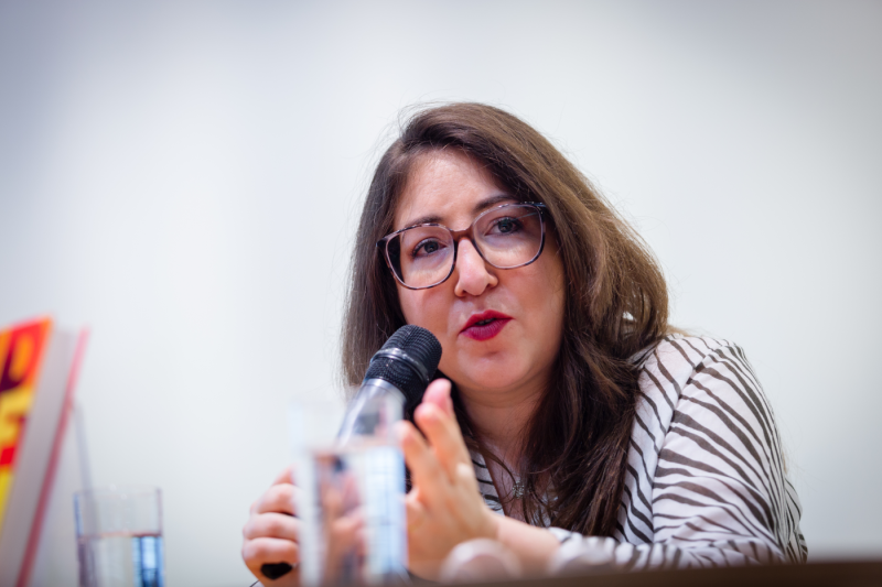 Deborah Feldman - Judenfetisch Halle 3.1 2023 (c) Ingo Hattendorf