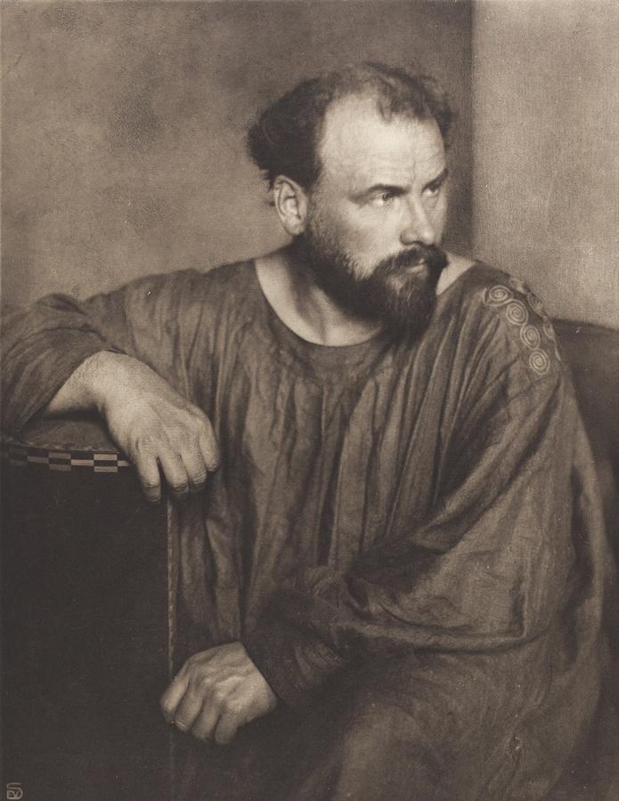 FRIEDRICH VIKTOR SPITZER (1854-1922) Gustav Klimt, Wien c. 1906 © OstLicht Photo Auction 29,6 x 23 cm Preis: 26.400 €