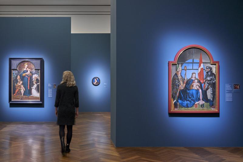 Ausstellungsansicht „Holbein und die Renaissance im Norden“ Foto: Städel Museum – Norbert Miguletz