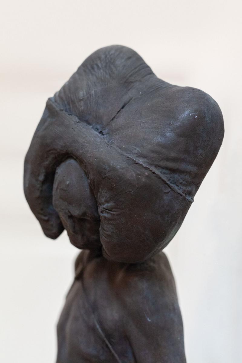 Markus Wörgötter Culla (Detail), 2017 Bronzeguss, Gips  © Markus Wörgötter