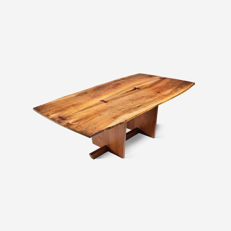 Minguren II Dining Table, 1982, by George Nakashima at Moderne Gallery. Image courtesy of Moderne Gallery