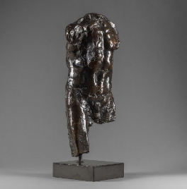 Auguste Renoir, L’homme qui marche, Étude pour le Torse (The Walking Man, Study for the Torso), 1877, bronze, Willoughby Gerrish