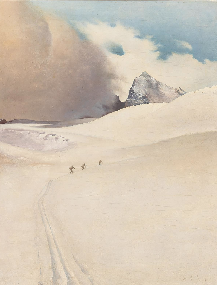 FRANZ SEDLACEK (Breslau 1891 - 1945 verschollen) Über dem Hallstätter Gletscher (Dachstein), 1938,  Startgebot: €250,000 Schätzp. €250,000 - €350,000