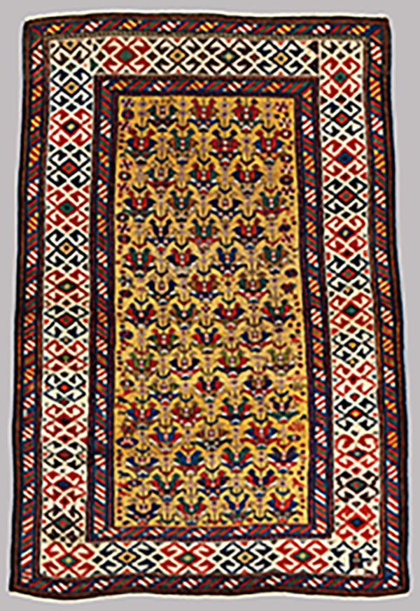 Kuba 161 x 107 cm (5' 3" x 3' 6") Caucasus, late 19th century