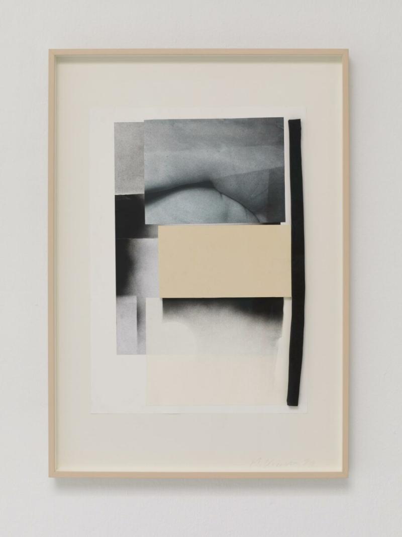 MICHAEL KIENZER     ohne Titel (Assemblage)     2020     mixed media on cardboard, object frame     83 x 58 cm