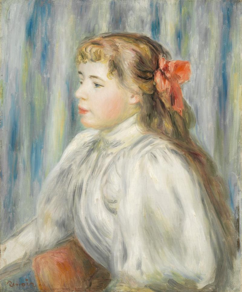 Portrait of a Young Woman Auguste Renoir  Department of Art after 1800 (c) mfab.hu