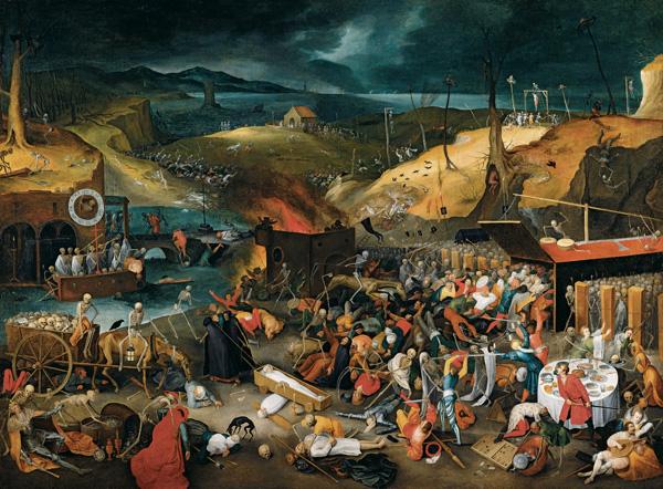 Jan Brueghel d. J., Triumph des Todes, um 1620. LIECHTENSTEIN. The Princely Collections, Vaduz–Vienna, Foto: © LIECHTENSTEIN