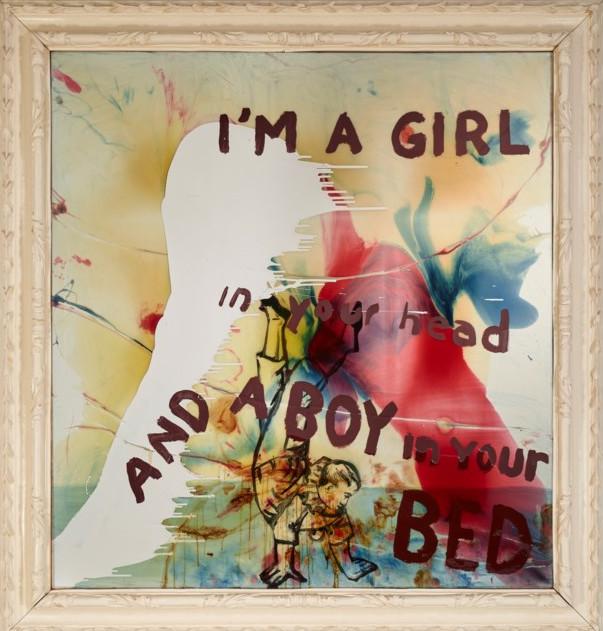 JULIAN SCHNABEL (b. 1951) I'm a girl in your head and a boy in your bed Estimate USD 80,000 – USD 1