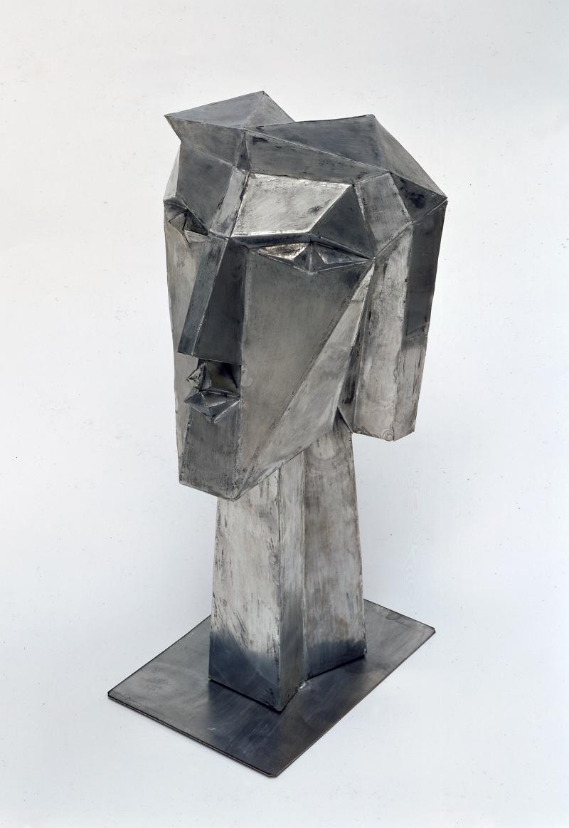 Hans Uhlmann, Weiblicher Kopf, 1940 © VG Bild-Kunst, Bonn 2024, Foto: Kai-Annett Becker