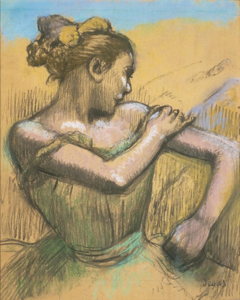 Edgar Degas, Tänzerin, um 1895/99, Kunsthalle Bremen – Der Kunstverein in Bremen