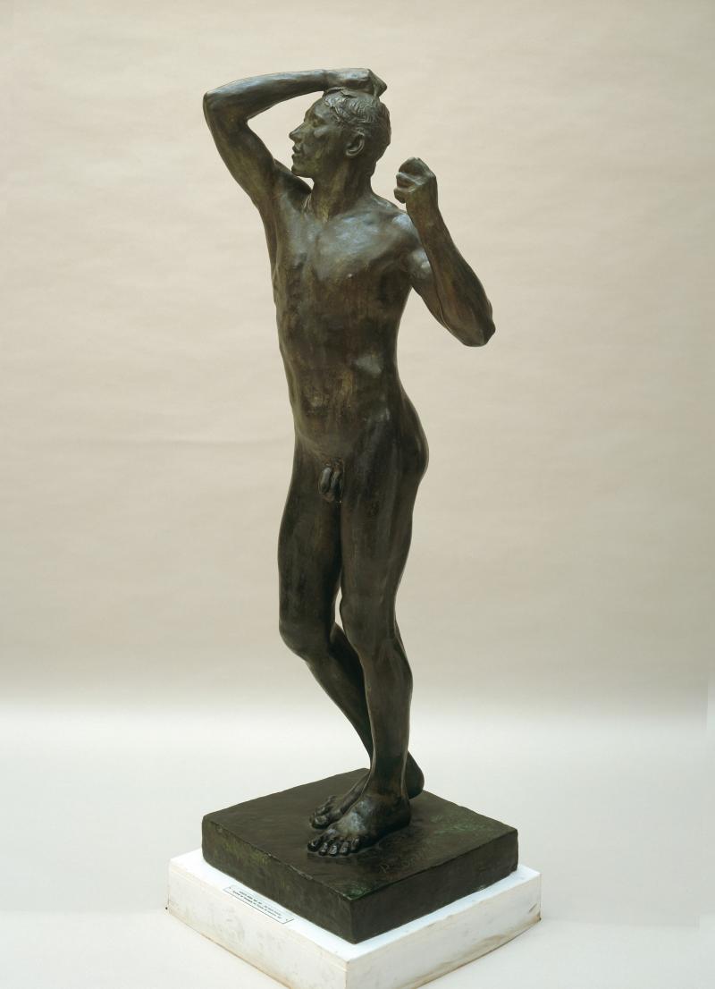 Auguste Rodin, „Das eherne Zeitalter“, 1876, Bronze, Kunsthalle Bremen – Der Kunstverein in Bremen