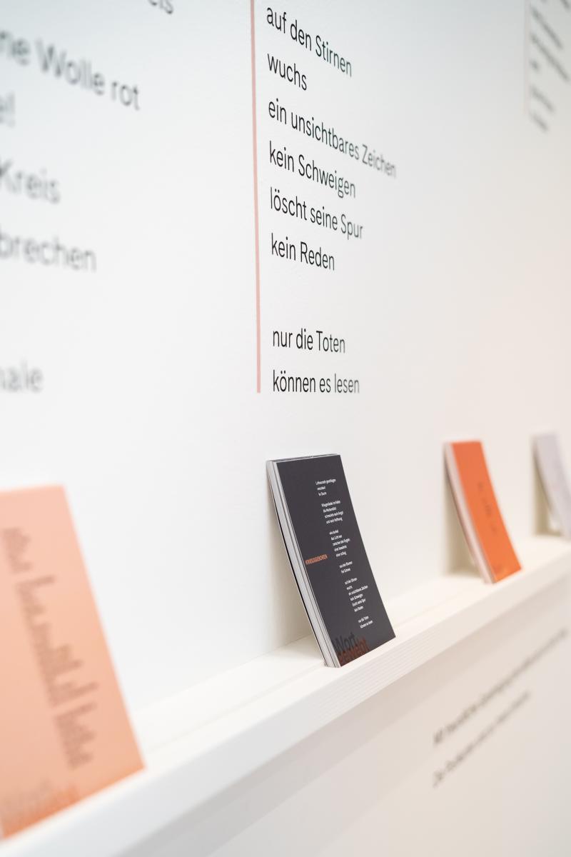 Ausstellungsansicht Franka Lechner, Foto: Agnes Winkler