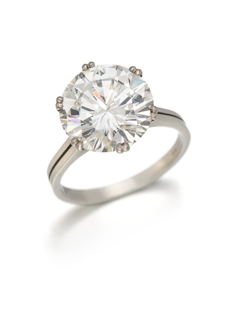 Solitaire-Ring 1 Brillant | 6,50 Karat | D/VVS2 Taxe: € 60.000 – 90.000