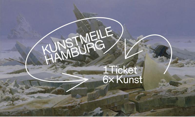 Caspar David Friedrich, Das Eismeer, 1823/24, Hamburger Kunsthalle / bpk, Foto: Elke Walford