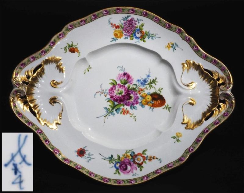 Große Prunkschale. MEISSEN, Marcolini-Periode 1810 - 1840. Limit 300 EUR