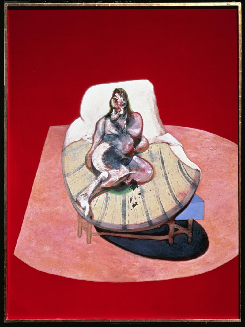 Francis Bacon, Study for Portrait of HenriettaMoraes, 1964  Heidi Horten Collection/Bildrecht, Vienna, 2022