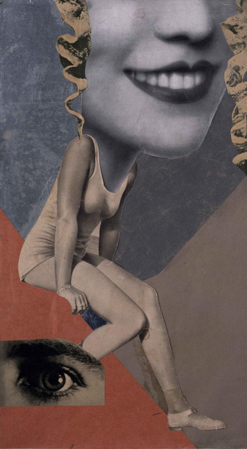 Hannah Höch, Für ein Fest gemacht (Detail), 1936  Diese Arbeit ist Teil der ifa Kunstsammlung.  Foto: © Christian Vagt; © Bildrecht, Wien 2024