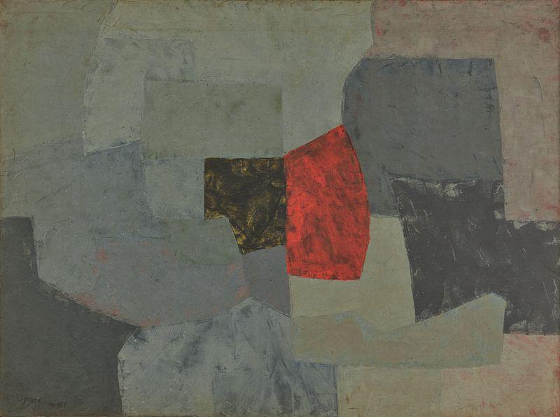 Serge Poliakoff (1900 – 1969) Composition grise | 1956 | Öl auf Leinwand | 97 x 130 cm Taxe: € 200.000 – 300.000