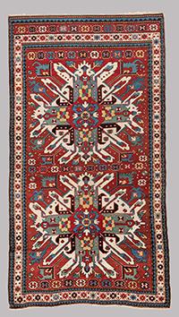 Eagle Kazak (Chelaberd) 251 x 134 cm (8' 3" x 4' 5") Armenia, ca. 1880 Starting bid: € 3,000