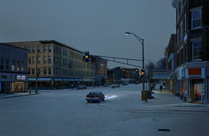 Gregory Crewdson: Untitled, From the series: Beneath the Roses, 2003-2008, 144 x 223 cm Digital pigment print, (The ALBERTINA Museum, Vienna – Permanent loan, Private Collection © Gregory Crewdson)