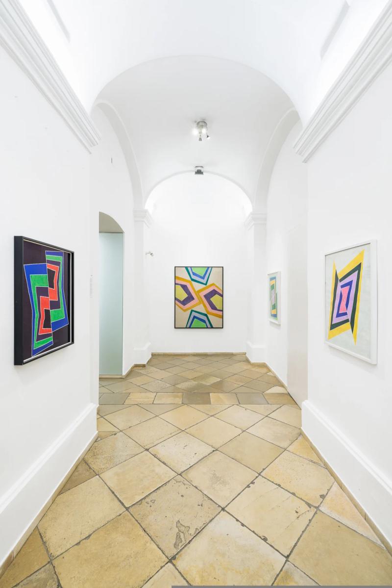 Ausstellungs-Impressionen "HILDEGARD JOOS 1909 - 2005 Verschiebungen" (c) suppanfinearts.com