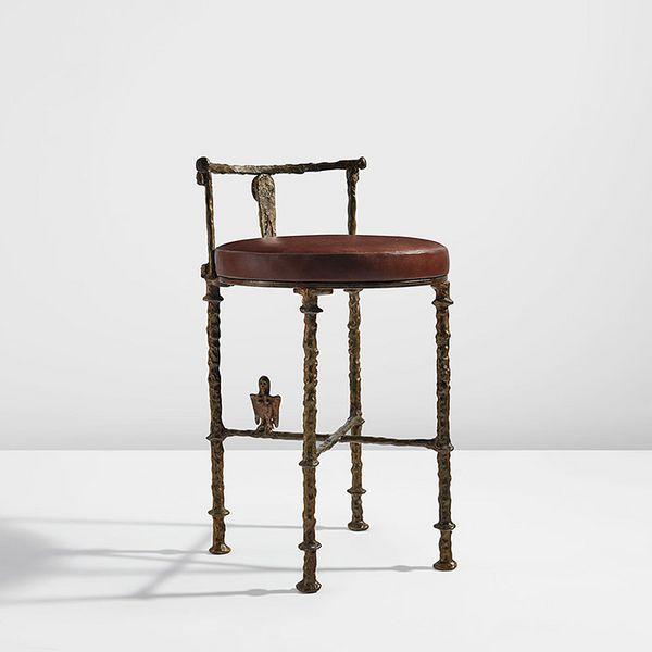 Diego Giacometti Tabouret à la harpie, circa 1977Estimate $150,000 - 250,000