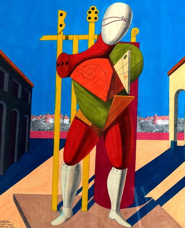 Zdrahal De Chirico 70x50 cm