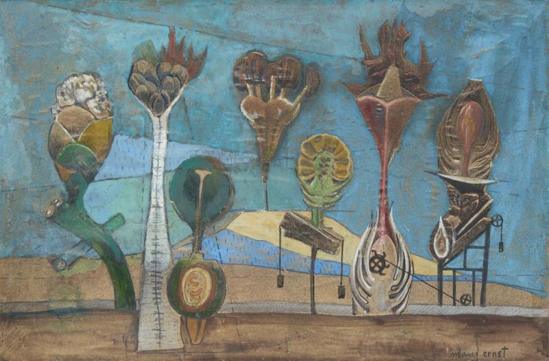 Lot 32 D   Max Ernst - Mobiles Herbarium Schätzpreis: 250.000 € Ergebnis: 378.000 €