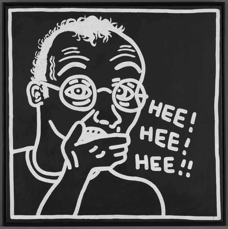 Keith Haring, Untitled (Self Portrait), 1985