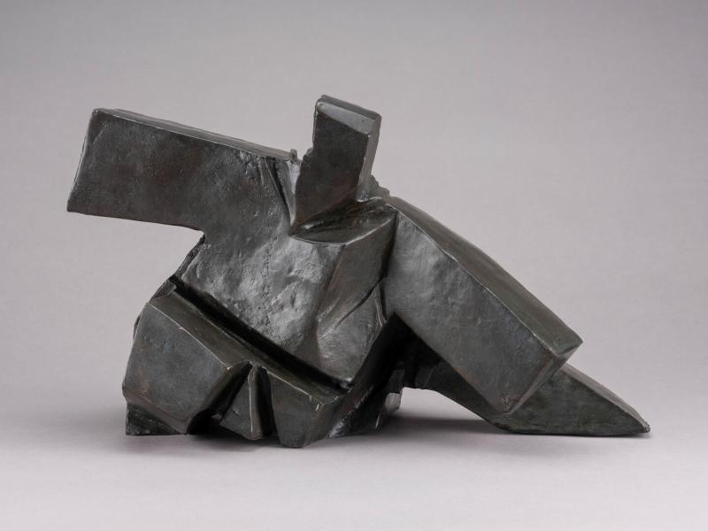 Ju Ming, Single Whip from ‘Taichi’, 1995. Copper, 40 × 23 × 23 cm. Courtesy Asia Art Center