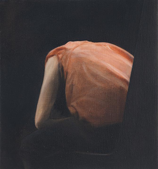 Tim Eitel (* 1971)  “Untitled (transit)“, 2009. Öl auf Leinwand. Signiert und datiert.  30,5 x 28 cm  Schätzpreis: € 16.000 – € 25.000