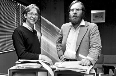 Bill Gates and Paul G. Allen in 1979