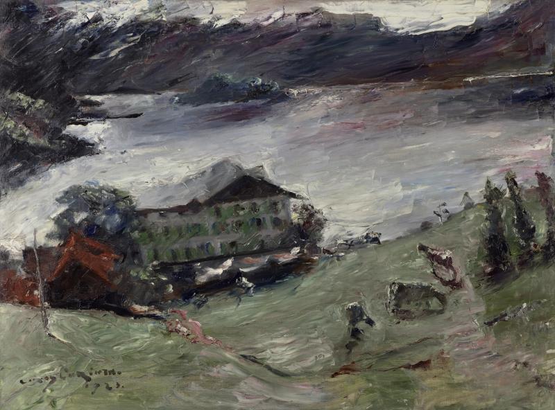 LOVIS CORINTH, Walchenseelandschaft, 1923 © Leopold Museum, Wien, Foto: Leopold Museum, Wien