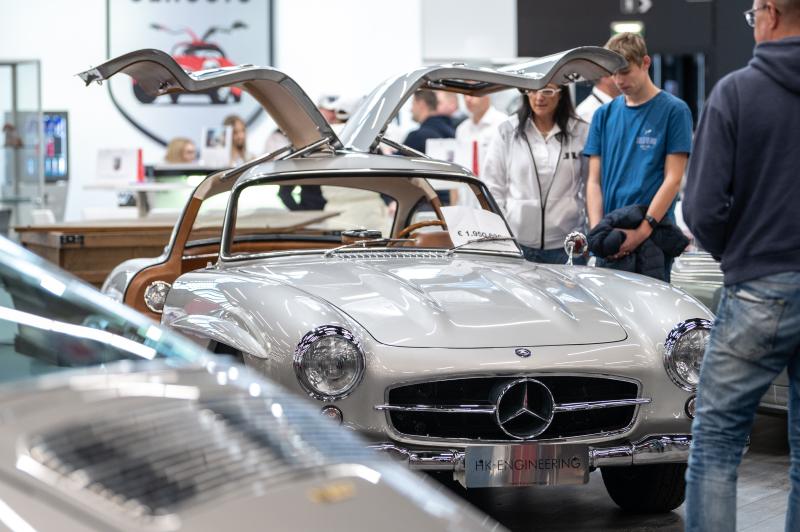 300 SL Mercedes, Flügeltüren © MZS/Drehwerk