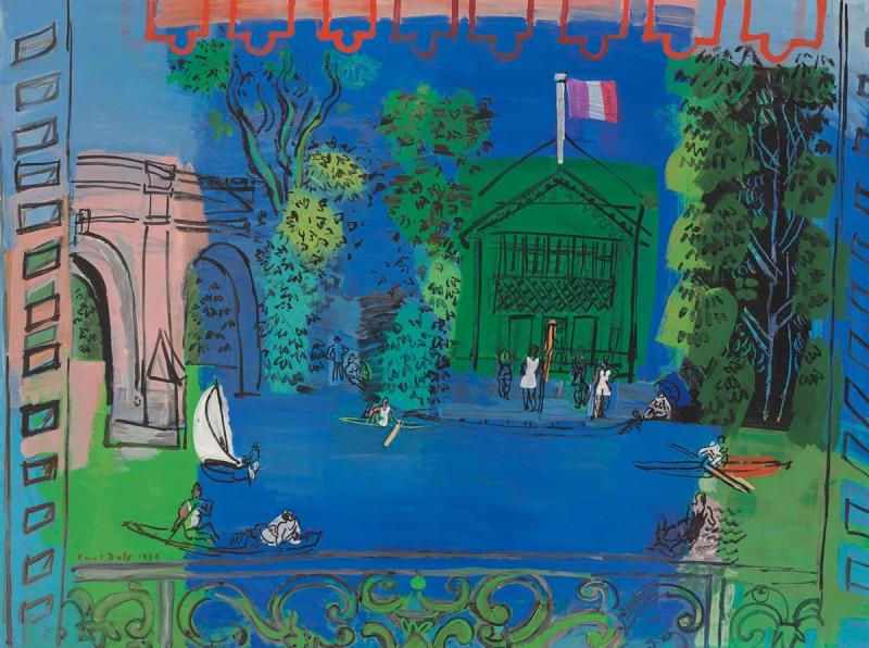 Raoul Dufy, Nogent-sur-Marne, 1934. © Estate of Raoul Dufy / Artists Rights Society (ARS) New York / ADAGP, Paris