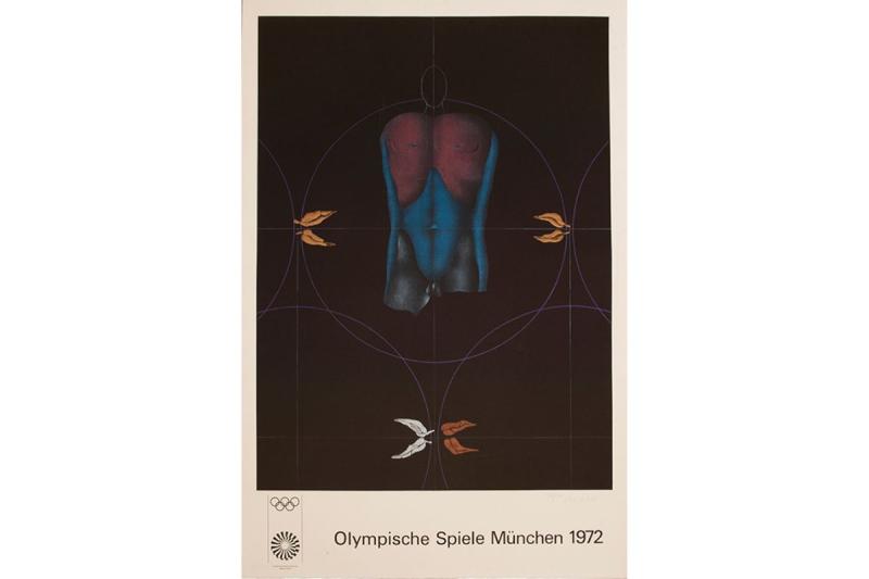 Paul Wunderlich, Olympische Spiele München 1972, 1971