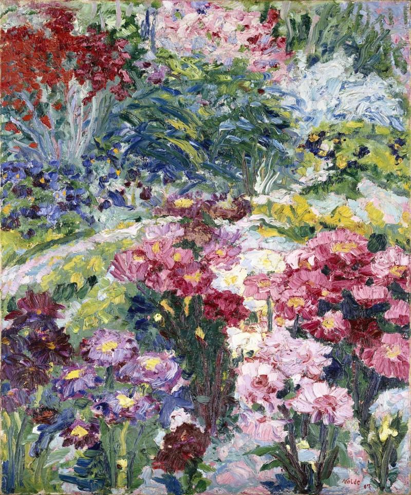 Emil Nolde  Anna Wieds Garten, 1907  Emil und Ada Nolde Stiftung, Seebüll, 2024