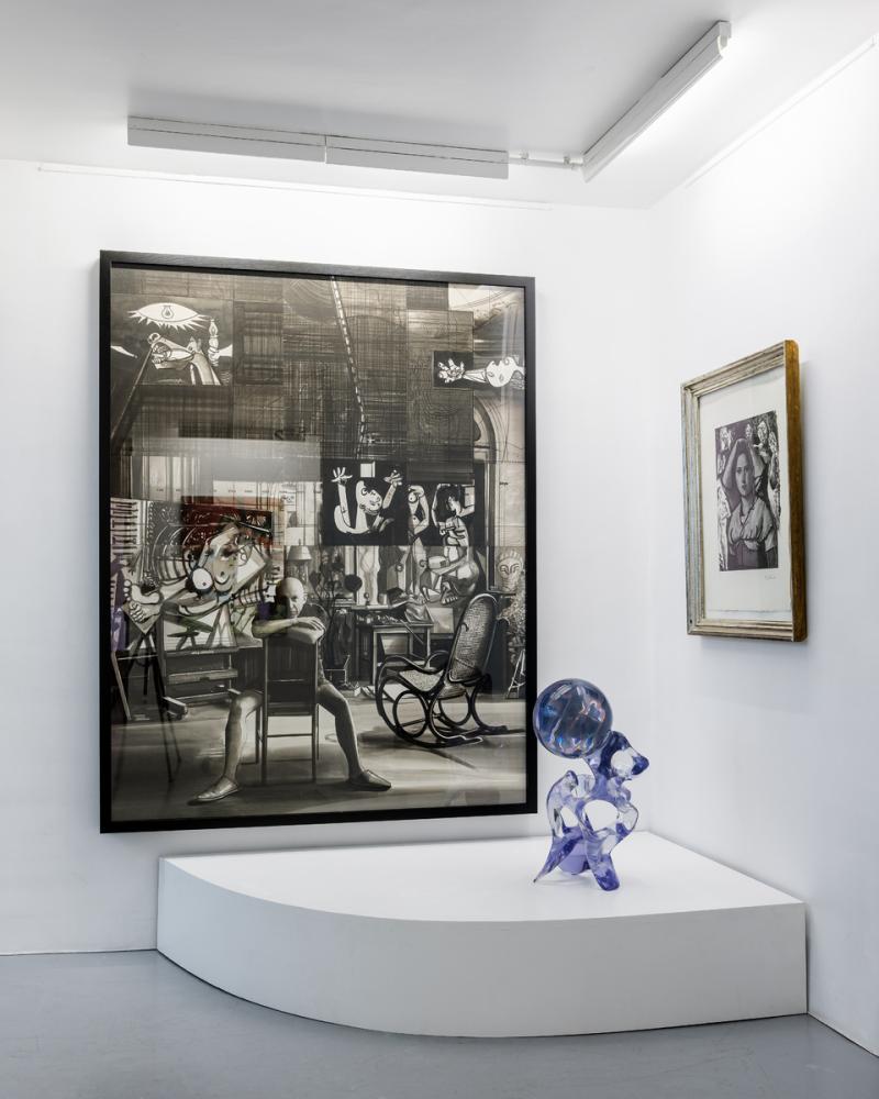 PABLO PICASSO Timeless Innovation Innovation Intemporelle Leiko Ikemura Aljoscha Radenko Milak_Zohar Fraiman exhibition view courtesy Beck Eggeling International Fine Art and PRISKA PASQUER PARIS © Richard Müller