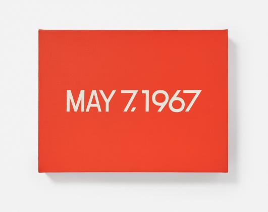 On Kawara (1932 – 2014) "MAY 7, 1967" | 1967 | Acryl auf Leinwand | 33,5 x 44 cm Ergebnis: € 1.056.000